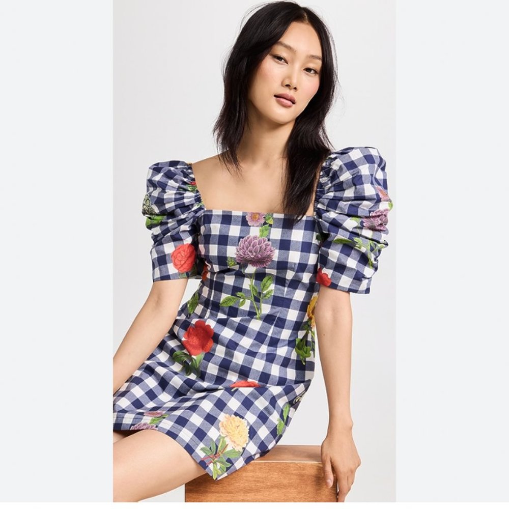Kelly Dress - Geranium Gingham